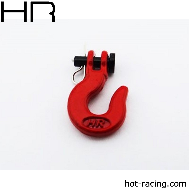 Picture of Hot Racing HRAACC80902 1 by 10 Scale Winch Hook&#44; Red