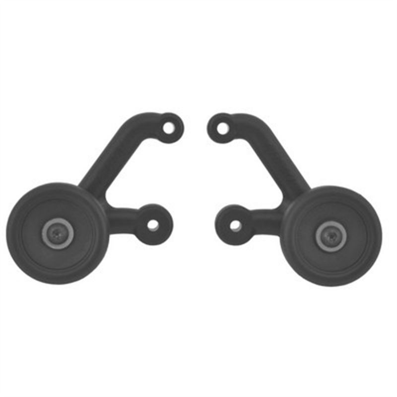 2WD Low Visibiltiy Wheelie Bars Slash, Black