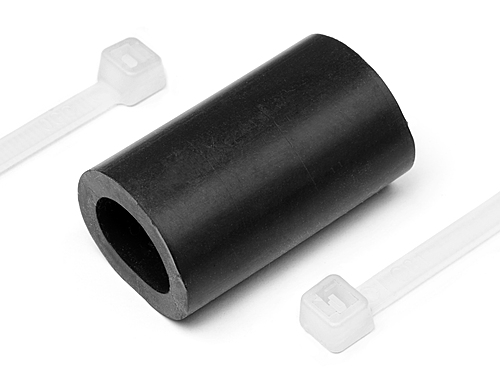 Exhaust Connector Trophy 3.5-4.6 Spare Parts Set, Black