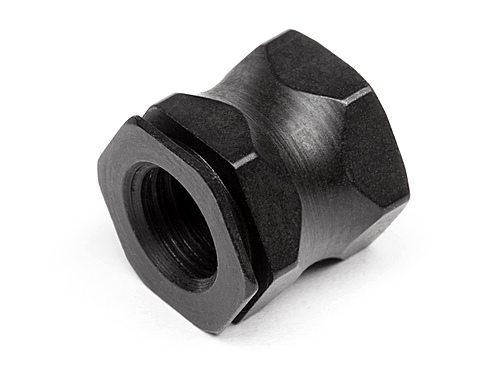HPI101062 Clutch Nut Trophy 3.5-4.6 Spare Parts Set, Black