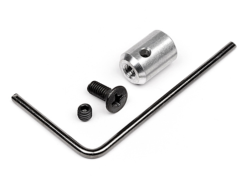 Tune Pipe Holder Set with Trophy 3.5-4.6 Spare Parts Set, Black