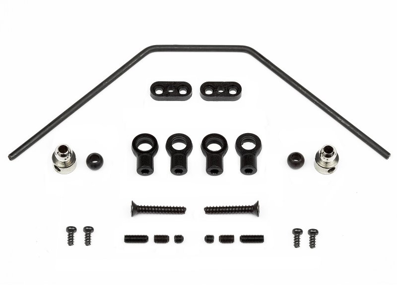 Picture of HPI Racing HPI101145 Front Stabilizer Set with Trophy Spare Parts Set&#44; Black