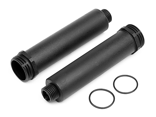 Picture of HPI Racing HPI100948 113-157 mm Shock Body Savage Spare Parts Set, Black