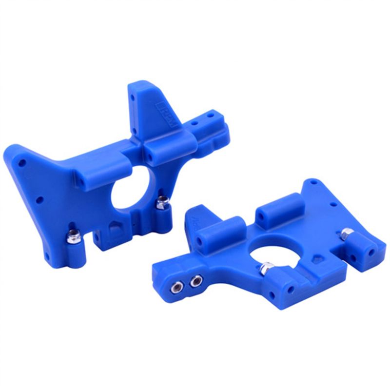 Picture of Rpm Rc Products RPM81065 Front Bulkheads for the Traxxas T&E Maxx - Blue