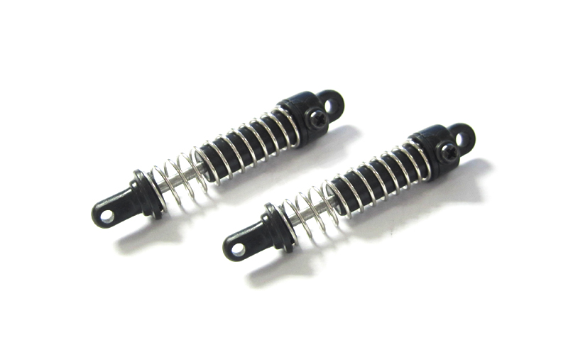 GT24B Oil Shocks Assembled Spare Parts Set, Black
