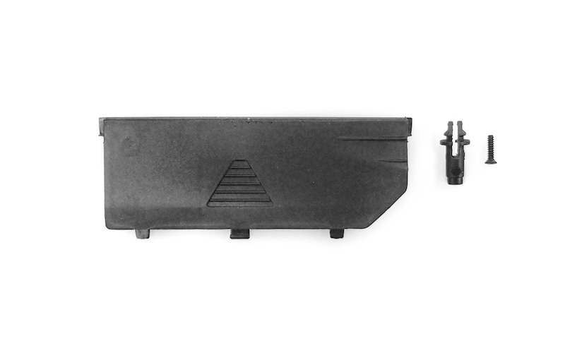 GT24B Body Posts & Battery Door Spare Parts Set, Black