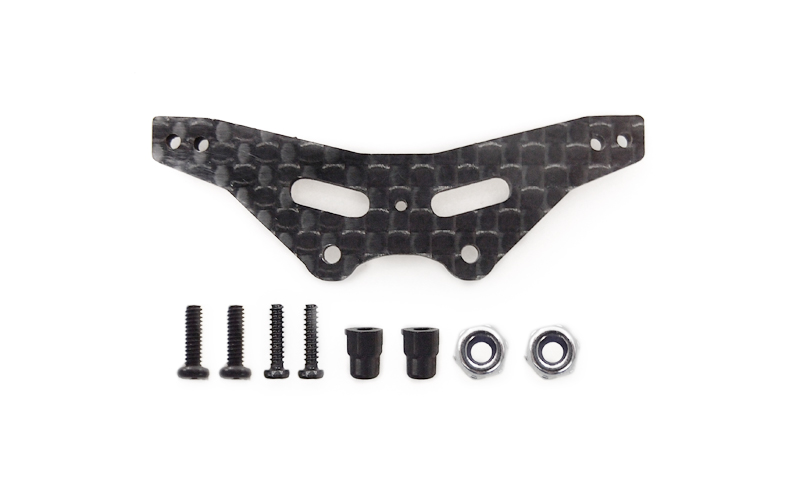 CIS15425 GT24B Graphite Reart Shock Tower Spare Parts Set, Black