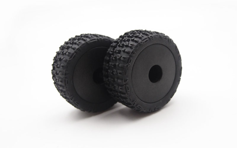Picture of Carisma CIS15698 GT24R Wheels, Tires Mounted with Glued Spare Parts Set, Black