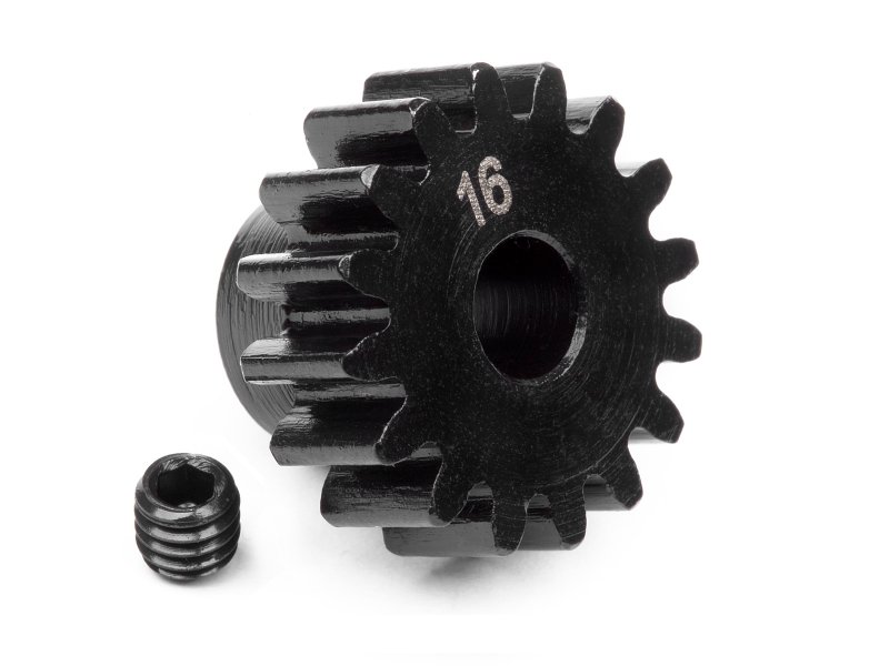 HPI100915 1 m x 5 mm Shaft, Pinion Gear 16 Tooth -  HPI Racing