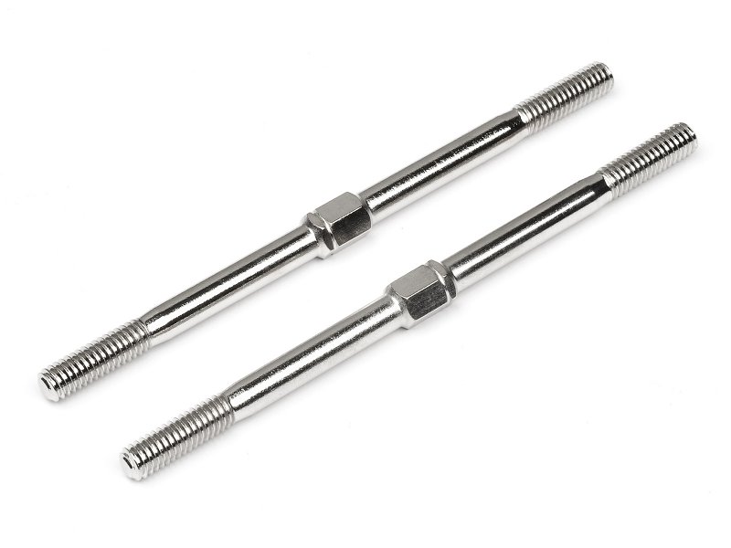 HPI101179 4 x 83 mm Steering Link Turnbuckle Trophy, 2 Piece