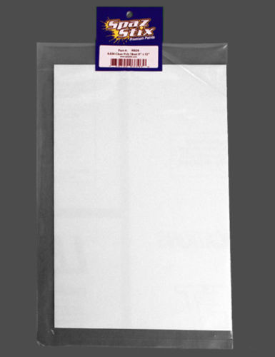 SZX95030 8 x 12 in. Clear Poly Sheet