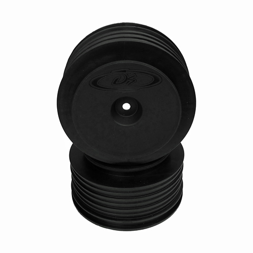 DERPS4AB Speedline Plus Short Course Wheels, Black - 4 Piece for Associated SC5M-SC10