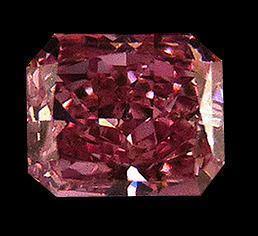 Picture of Harry Chad Enterprises 35097 1.5 CT Sparkling Radiant Cut Loose SI Red Diamond