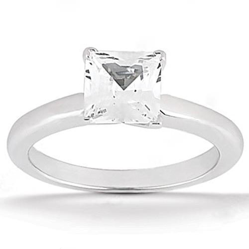 Picture of Harry Chad Enterprises 30088 1.01 CT Princess Cut Diamond G SI1 Diamond Wedding Ring