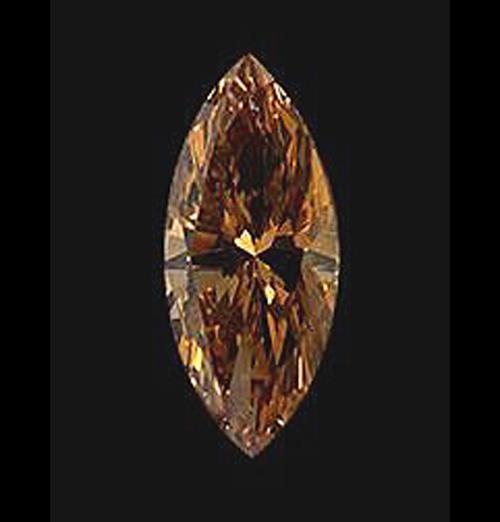 Picture of Harry Chad Enterprises 38801 2.50 CT Brown Marquise Cut Loose Diamond