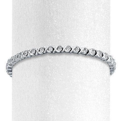 23762 5 CT Solid White Gold Fine Jewelry New Round Cut Diamonds Tennis Bracelet