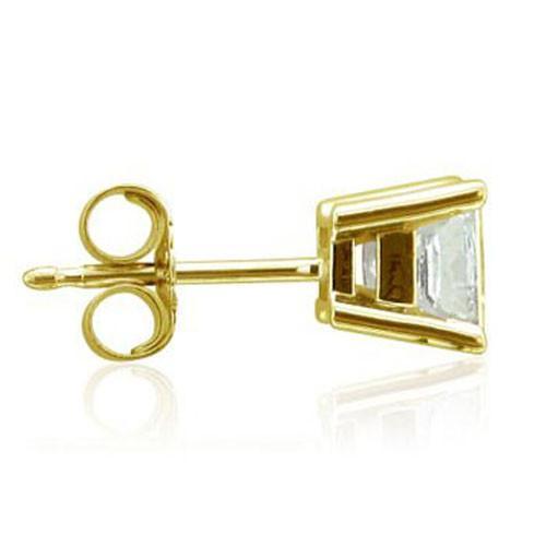 0.50 CT Single Diamond Men Stud Earring