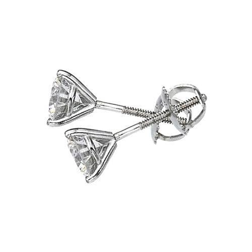 13315 1.80 CT Platinum Martini Customized Diamond Studs