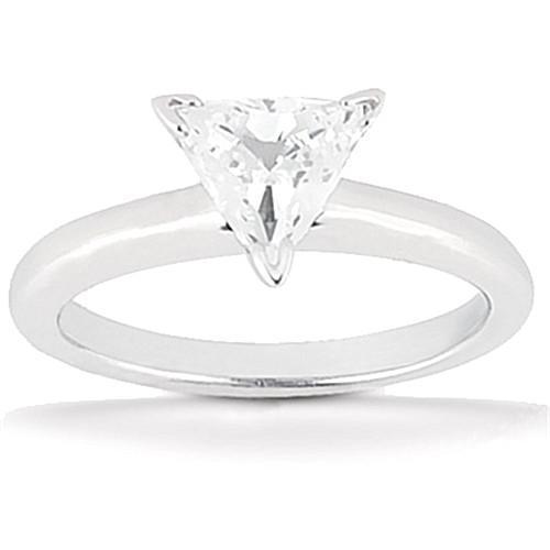 Picture of Harry Chad Enterprises 13081 1.51 CT F VS1 Diamond Solitaire Ring - White Gold