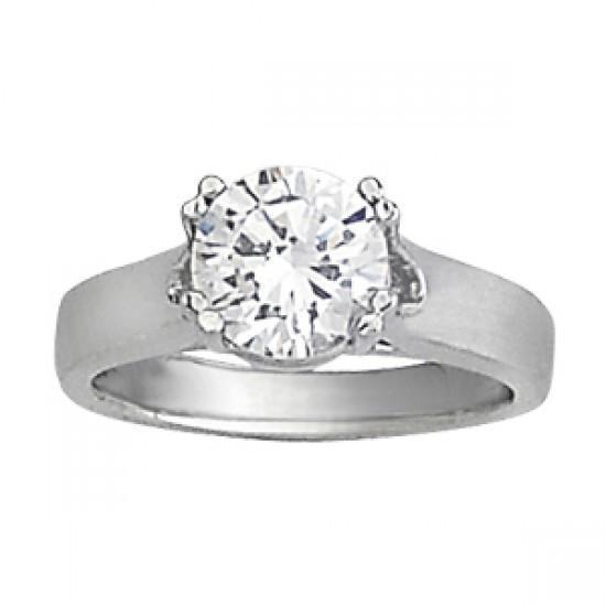 Picture of Harry Chad Enterprises 10388 2 CT Prong Set Jewelry Lady Mens Diamond Solitaire Engagement Ring