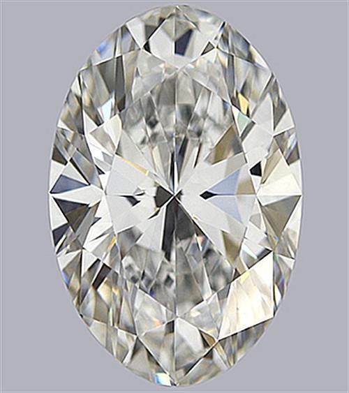 Picture of Harry Chad Enterprises 631 3 CT Natural F VS1 Oval Cut Loose Diamond