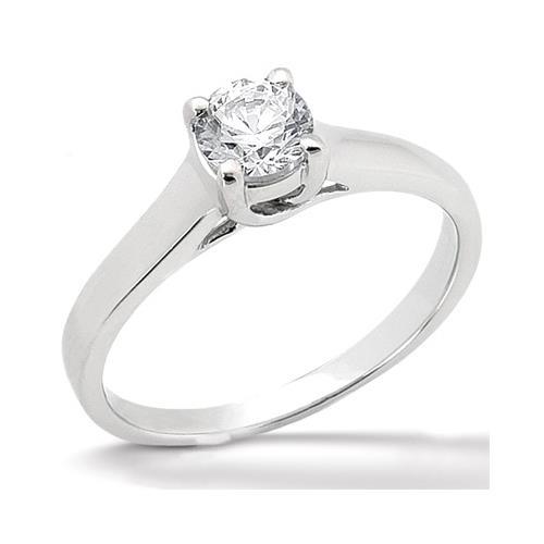 Picture of Harry Chad Enterprises 50227 1.0 Carat Prong Style Solitaire Diamond Ring
