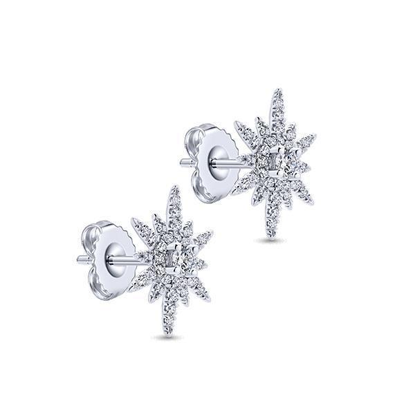 50678 4.70 CT Round Cut Ladies Diamonds Halo Stud Earrings