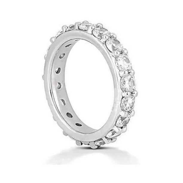 50692 2.71 CT Womens Eternity Wedding Band, Gold - Size 6.5