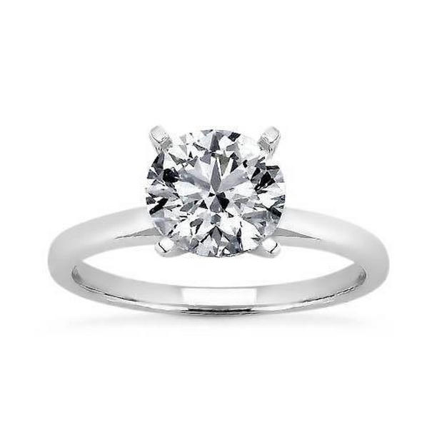 Picture of Harry Chad Enterprises 55135 1.51 CT Round Brilliant Diamond Womens Solitaire Ring, Size 6.5