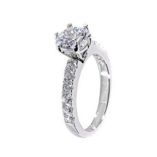Picture of Harry Chad Enterprises 60984 2.70 CT Round Brilliant Cut Diamonds Anniversary Ring, Size 6.5