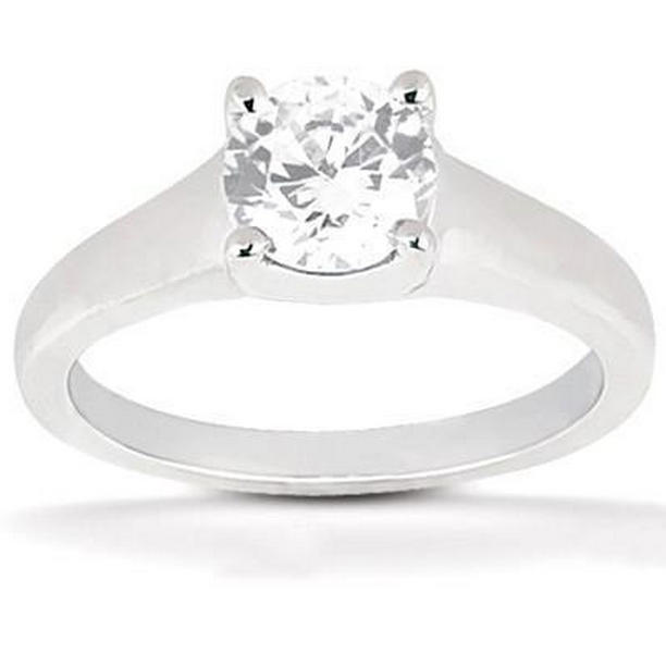 Picture of Harry Chad Enterprises 15118 1.25 CT Diamond Solitaire Ring&#44; White Gold - Size 6.5