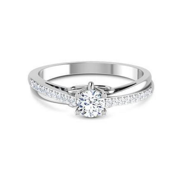 Picture of Harry Chad Enterprises 29775 1.90 CT Sparkling Brilliant Cut Womens Diamond Anniversary Ring, Size 6.5