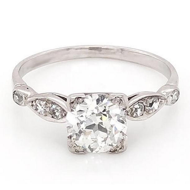 Picture of Harry Chad Enterprises 58173 Diamond Accent 1.50 CT Prong Set Womens Engagement Ring, Size 6.5