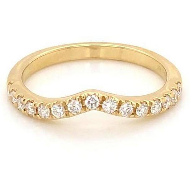 58202 1 CT Prong Setting Womens Fine Diamond Wedding Band, Size 6.5