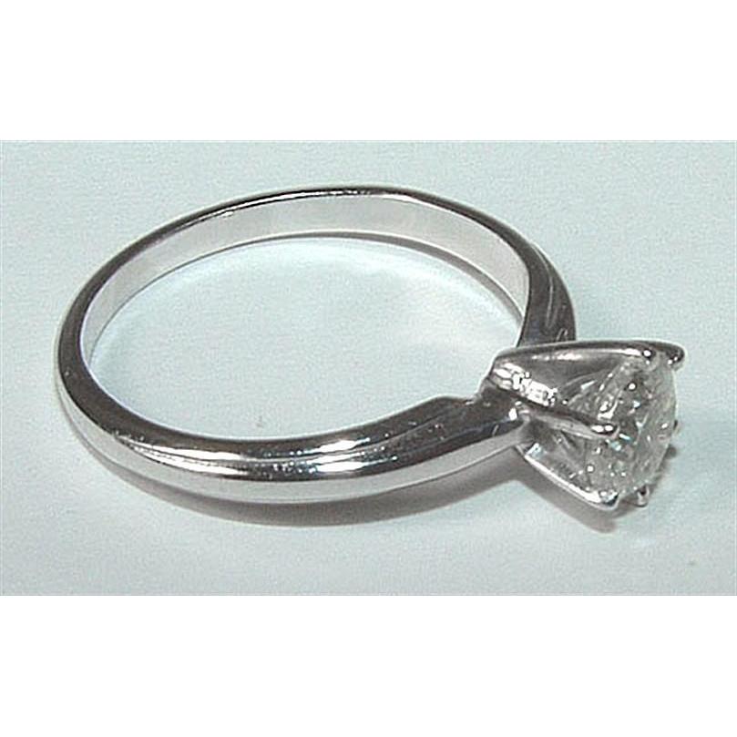 Picture of Harry Chad Enterprises 11759 1.01 CT Diamond Solitaire Ladies Ring&#44; White Gold - Size 6.5