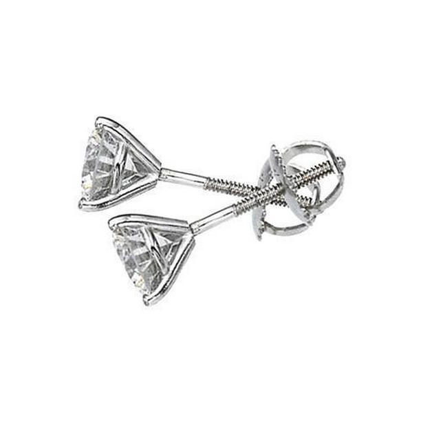 51329 1.50 CT E Vvs1 Martini Style Diamond Stud Diamond Earrings