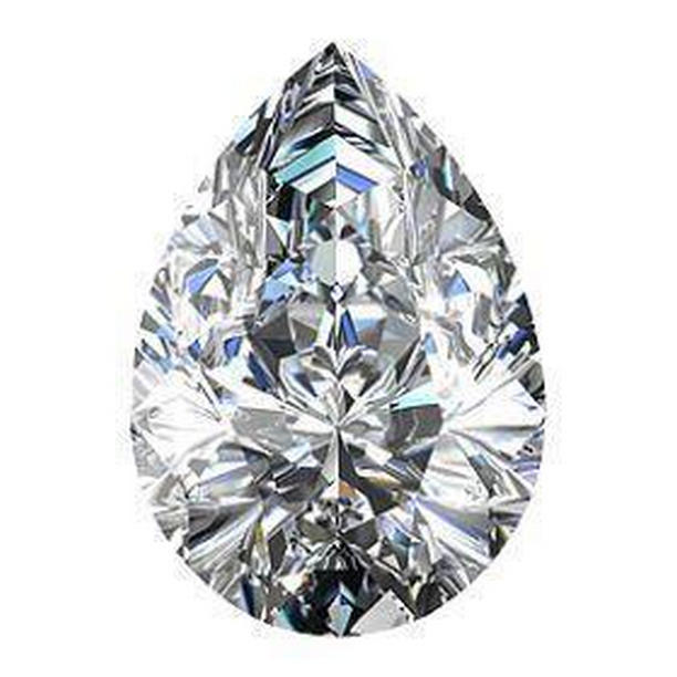 Picture of Harry Chad Enterprises 64131 1.5 CT Pear Cut Natural Sparkling Loose Diamond