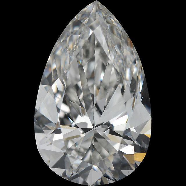 Picture of Harry Chad Enterprises 64139 Pear Cut Natural G SI1 3.75 CT Loose Diamond