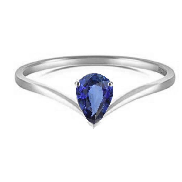 67136 1.50 CT Solitaire Ceylon Sapphire Engagement Ring, Gold - Size 6.5