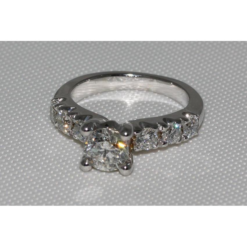 Picture of Harry Chad Enterprises 12537 2.51 CT Womens Diamonds Engagement Ring&#44; White Gold - Size 6.5
