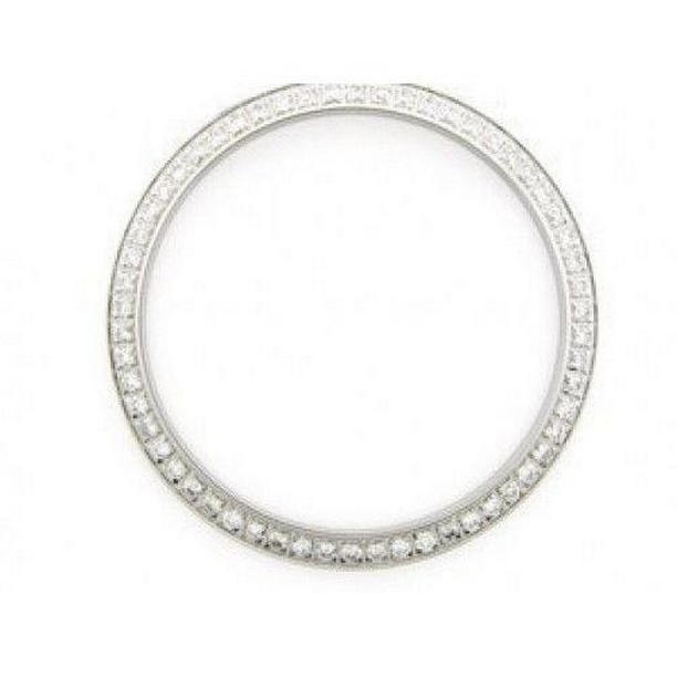 Picture of Harry Chad Enterprises 37685 34 mm 2 CT Custom Diamond Bezel for Rolex Date All Watch Models