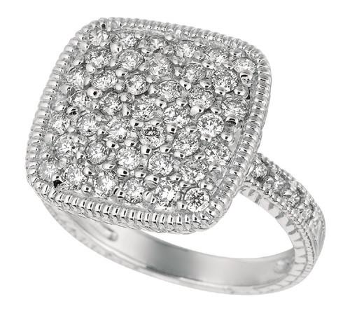 Picture of Harry Chad Enterprises HC11611-6 1.25 CT 14K Solid Gold Round Brilliant Diamond Wedding Ring