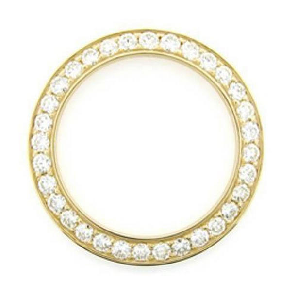 Picture of Harry Chad Enterprises 58675 41 mm 5 CT Custom Diamond Bezel for Rolex Datejust or All Watch Models