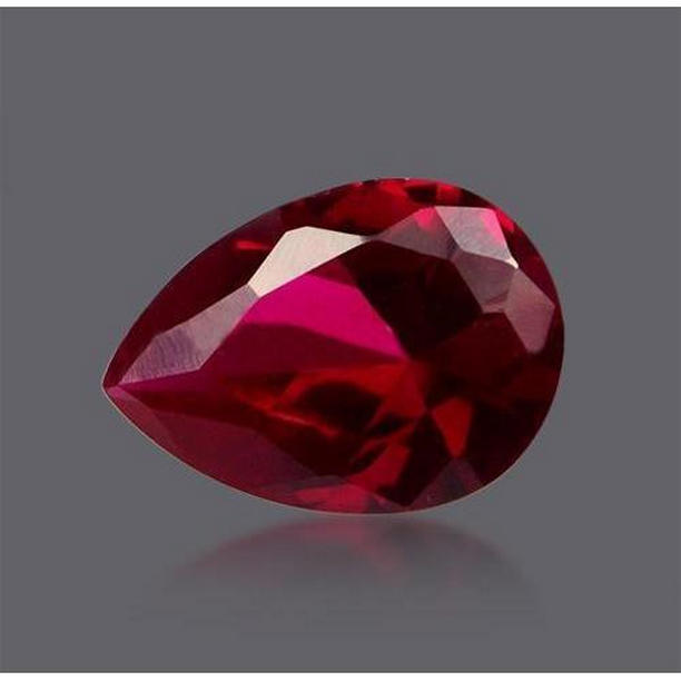 Picture of Harry Chad Enterprises 57488 2.5 CT Pear Cut Fancy Red Color Natural Loose Diamond