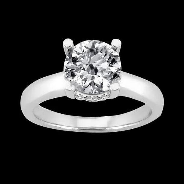 Picture of Harry Chad Enterprises 50506 1.81 CT Diamonds Engagement Ring with Accents, Gold - Size 6.5