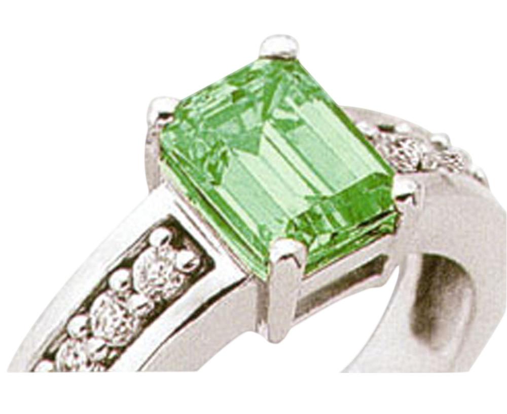 Picture of Harry Chad Enterprises HC12655-6 3.35 CT 14K Emerald Cut & Diamond Anniversary Ring