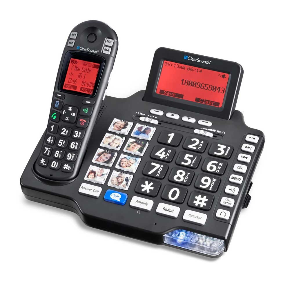 Picture of ClearSounds HC-A1600-BT Iconnect 6.0 Amplified Cordless Freedom Deluxe Phone
