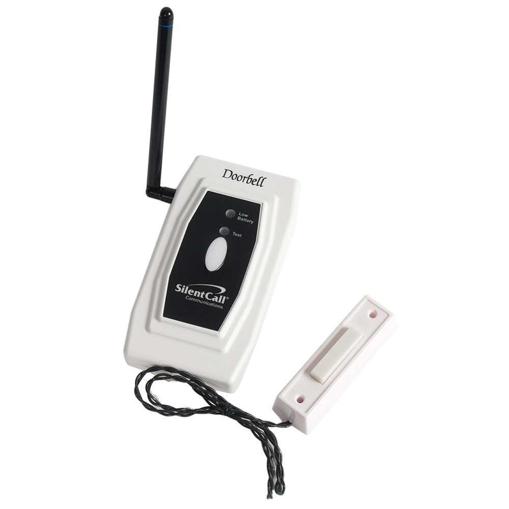 SC-MS-DBTR-B Medallion Series Doorbell Transmitter with Button