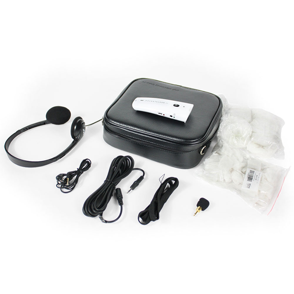 Picture of Williams Sound WS-PKT2.0SYS1 Pocketalker 2.0 Patient Communication Kit