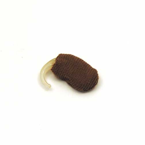 1.25 in. Hearing Aid Sweatband, Medium Brown - Small